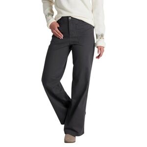 KUHL Wide-Leg Pants‎ Women’s US 6 Pavement Grey Stretch High-Rise Casual KONTOUR